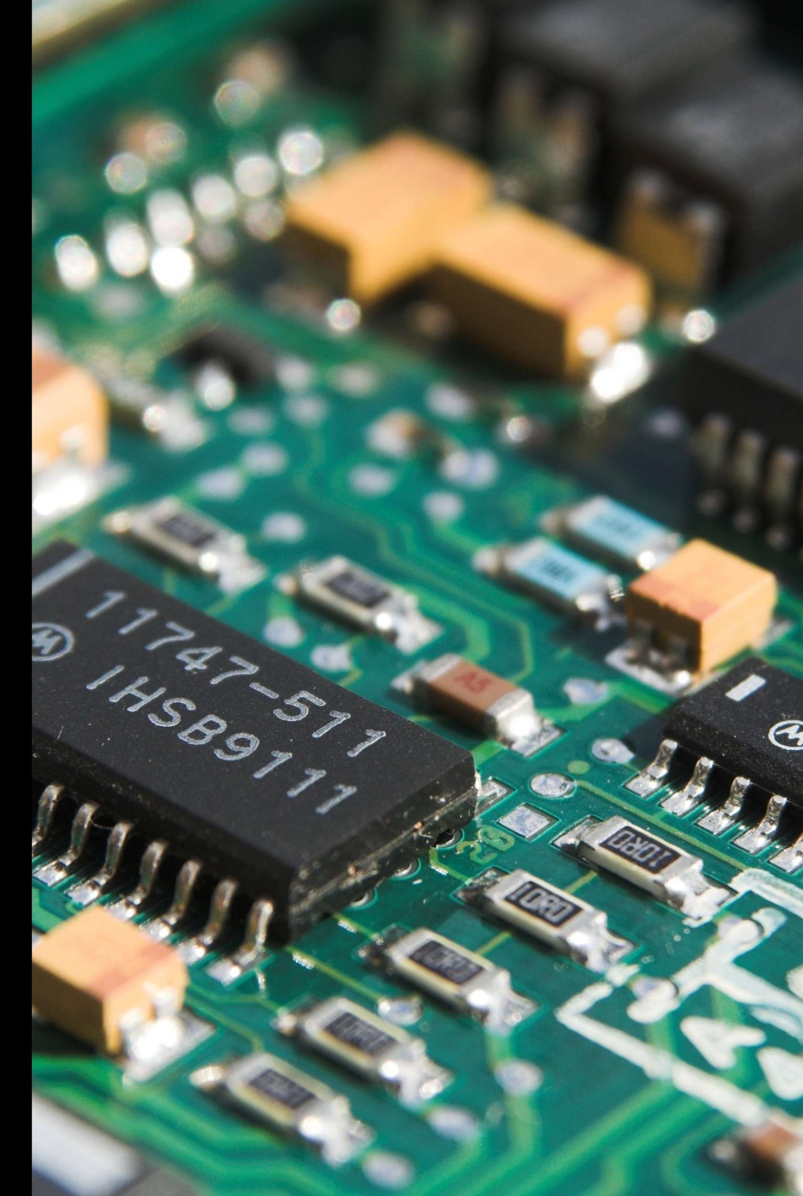Circuit board — the infrastructure MGR Infotech maintains